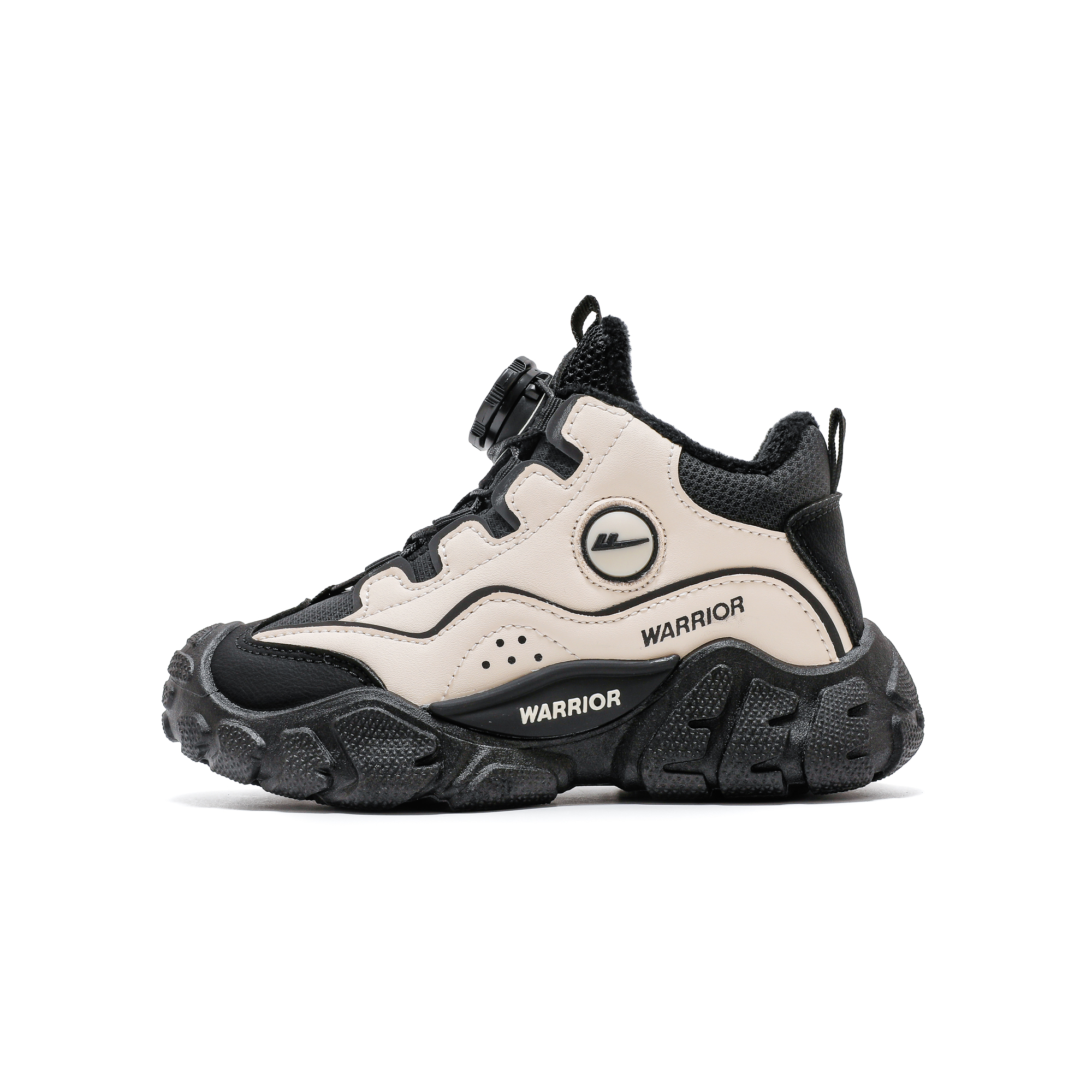 Противоскользящие детские хлопковые кроссовки для детей WARRIOR, бежевый/черный
Противоскользящие детские хлопковые кроссовки для детей WARRIOR, бежевый/черный