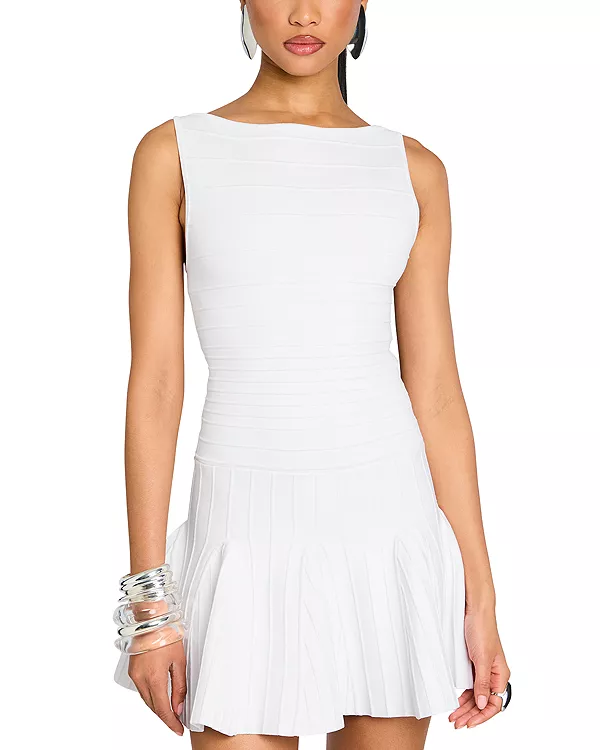 Платье из металлизированной вязки Одрины Retrofete, белый
Платье из металлизированной вязки Одрины Retrofete, белый