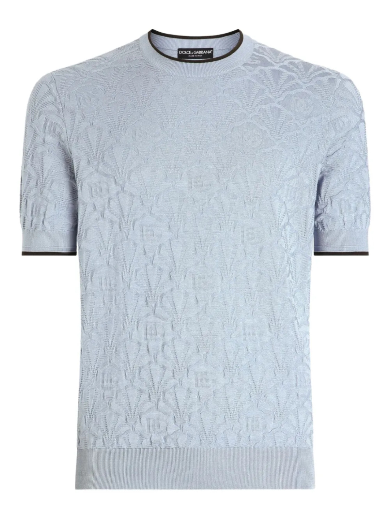 Dolce & Gabbana шелковая футболка, синий
Dolce & Gabbana шелковая футболка, синий