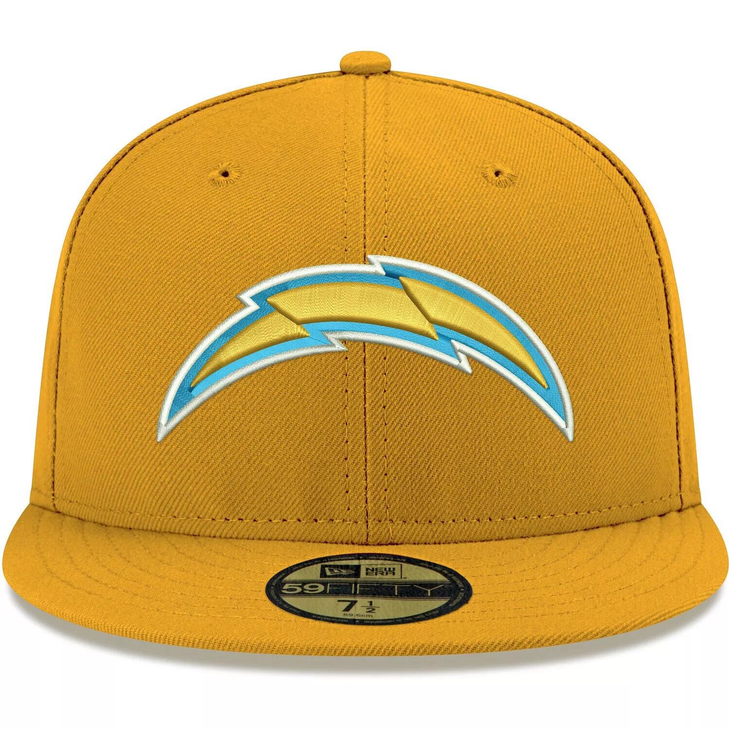 Мужская приталенная кепка New Era Gold Los Angeles Chargers Omaha Primary Logo 59FIFTY
Мужская приталенная кепка New Era Gold Los Angeles Chargers Omaha Primary Logo 59FIFTY