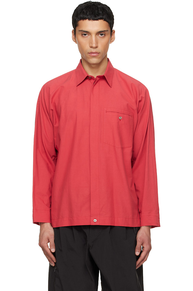 Рубашка Streamline Homme Plissé Issey Miyake, красный
Рубашка Streamline Homme Plissé Issey Miyake, красный