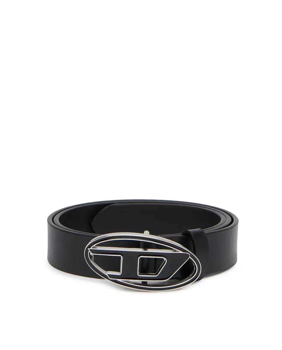 Женский кожаный ремень с пряжкой Diesel, черный
Женский кожаный ремень с пряжкой Diesel, черный