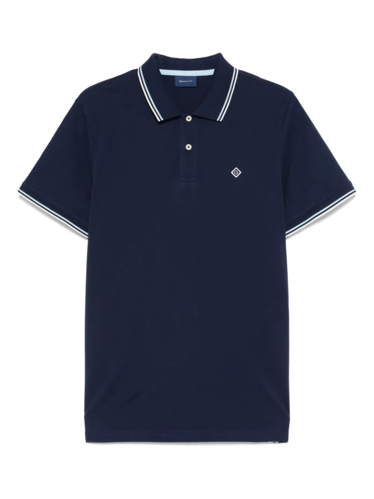 Gant рубашка поло с логотипом, синий
Gant рубашка поло с логотипом, синий