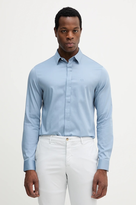 Рубашка Armani Exchange, синий
Рубашка Armani Exchange, синий