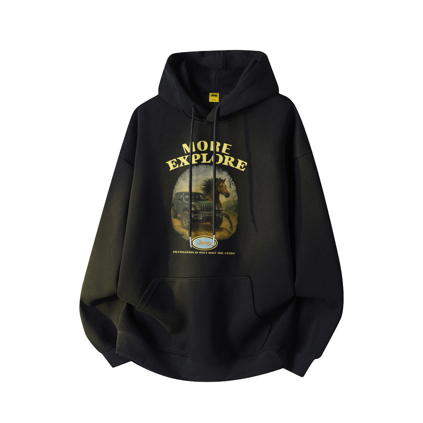 Толстовка Unisex Hooded Thickened Regular Jeep, pure черный
Толстовка Unisex Hooded Thickened Regular Jeep, pure черный