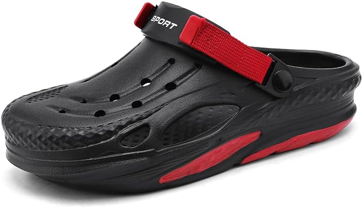 Мужские садовые сабо: летние пляжные сандалии - нескользящие классические тапочки Miluoluo, черный
Мужские садовые сабо: летние пляжные сандалии - нескользящие классические тапочки Miluoluo, черный