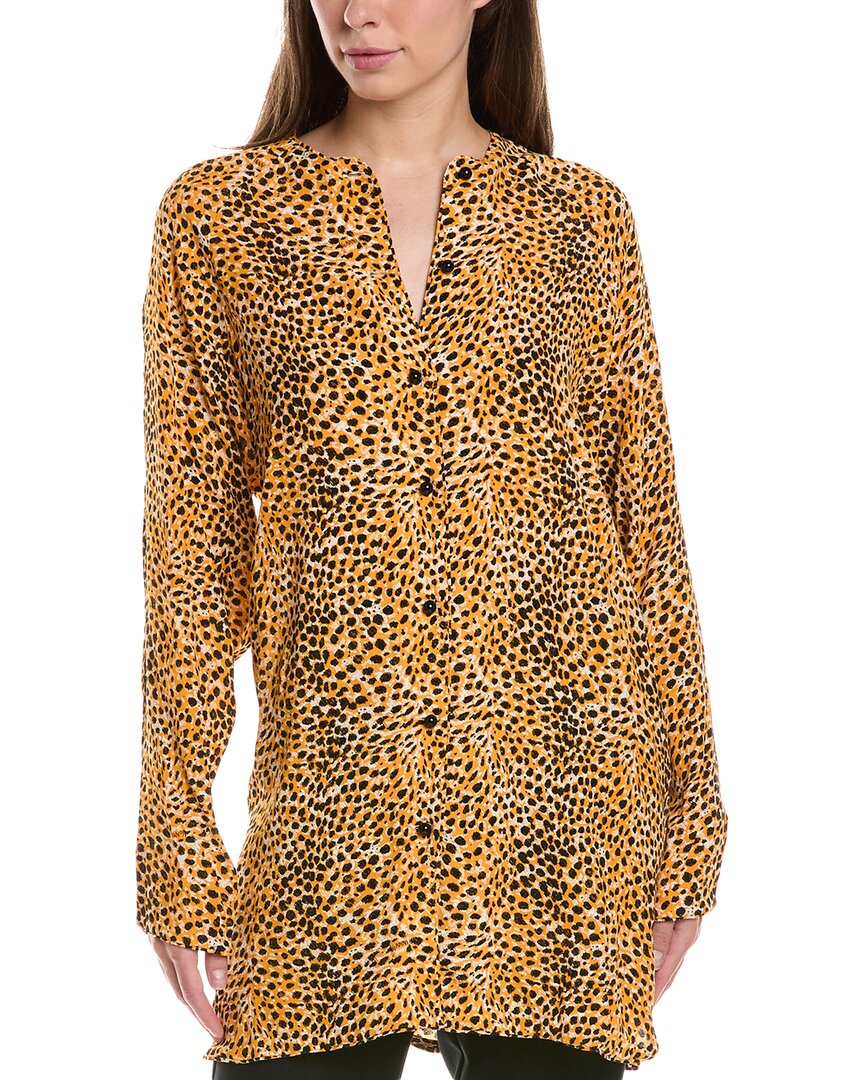 Платье-рубашка GANNI, оранжевый
Платье-рубашка GANNI, оранжевый