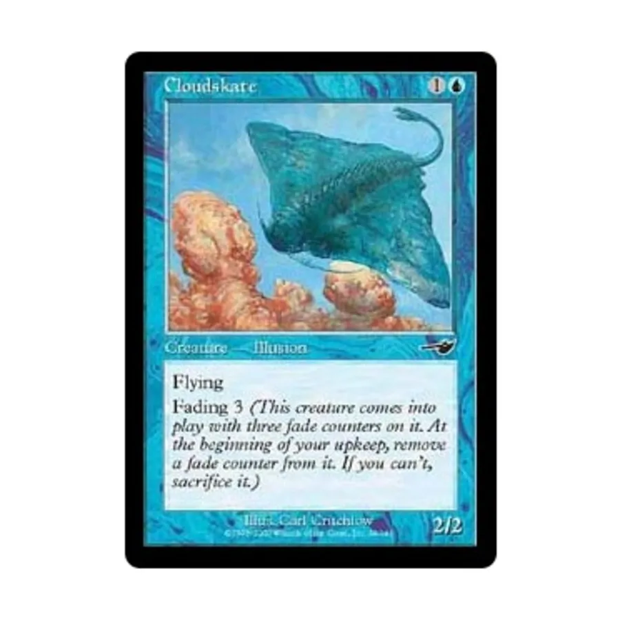 CCG Облачный скейт (С), MTG - Nemesis
CCG Облачный скейт (С), MTG - Nemesis