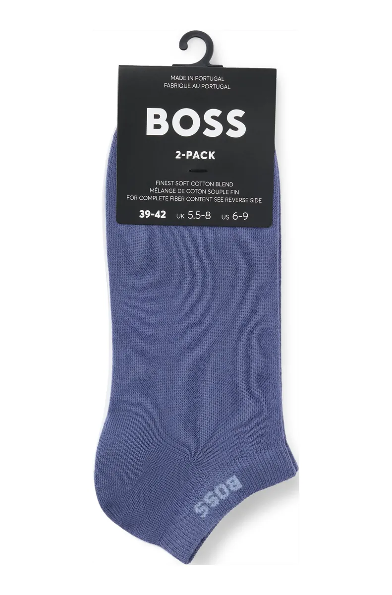 Носки-кроссовки BOSS "2P AS Uni Colors CC" (2 пары), с изящной надписью-логотипом, цвет морской волны
Носки-кроссовки BOSS "2P AS Uni Colors CC" (2 пары), с изящной надписью-логотипом, цвет морской волны