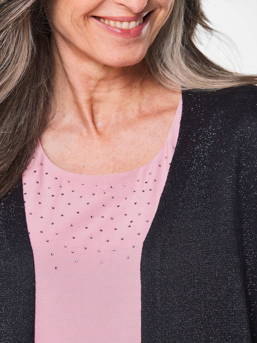 Вязаный кардиган Goldner, черный
Вязаный кардиган Goldner, черный