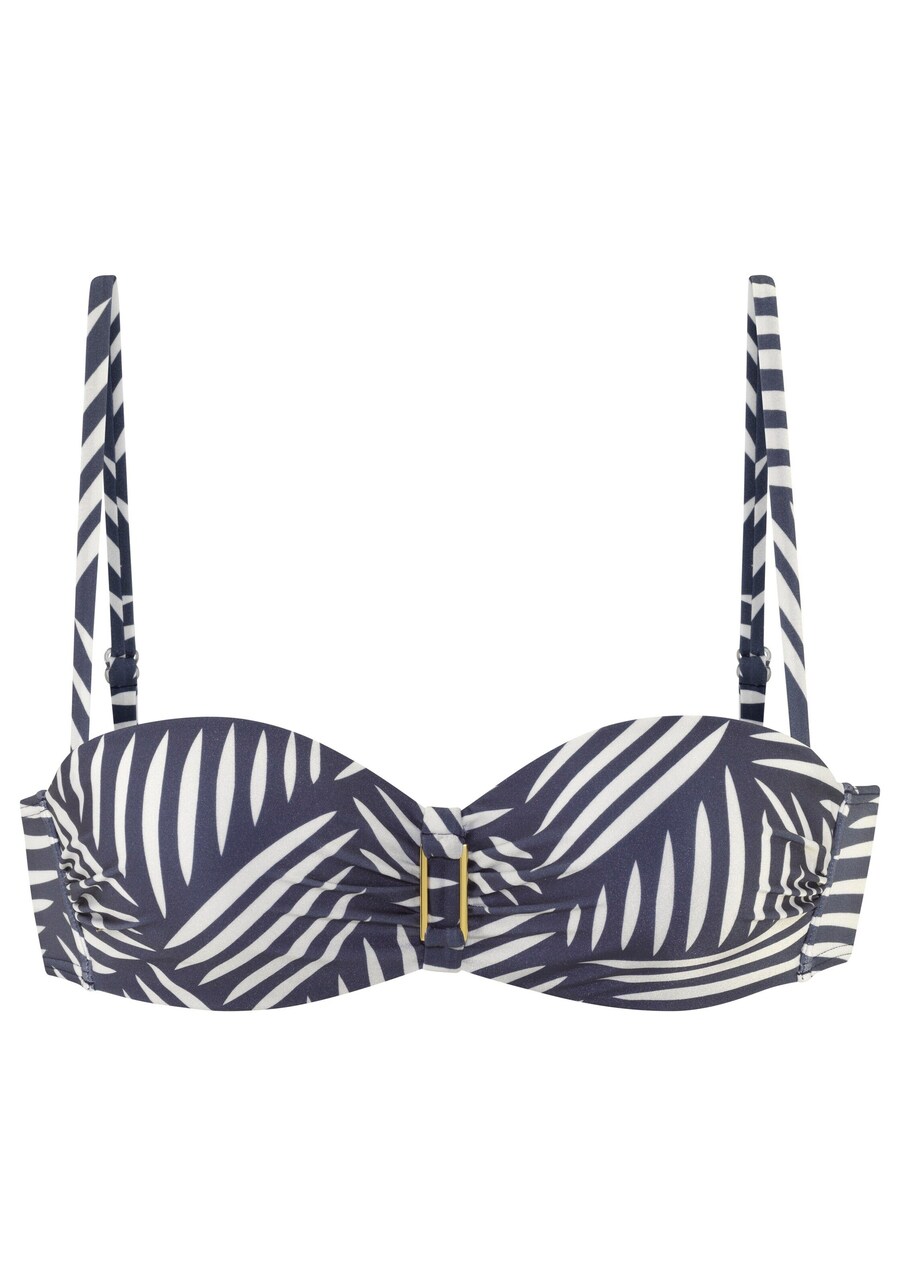 Верх бикини бандо LASCANA, морской синий
Верх бикини бандо LASCANA, морской синий