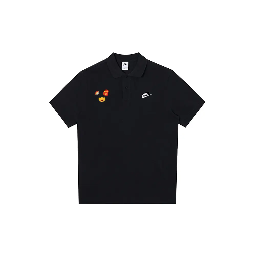 Рубашка поло унисекс черная Nike, черный
Рубашка поло унисекс черная Nike, черный