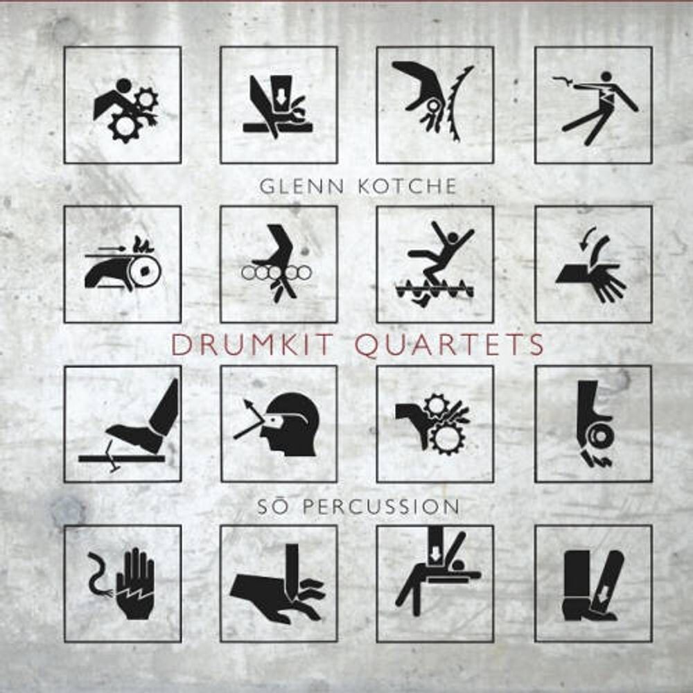 Диск CD Drumkit Quartets - Glenn Kotche
Диск CD Drumkit Quartets - Glenn Kotche