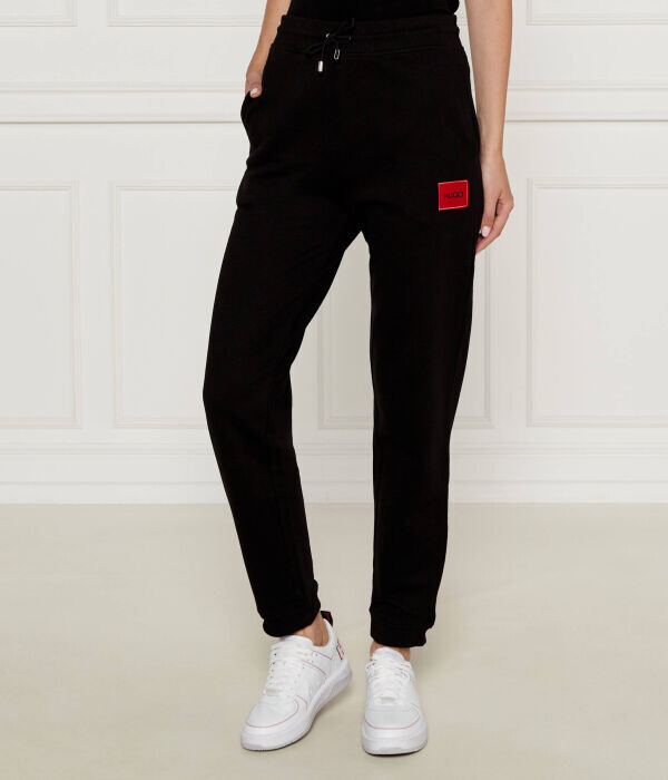 Спортивные штаны женские Hugo на кулиске, черный
Спортивные штаны женские Hugo на кулиске, черный