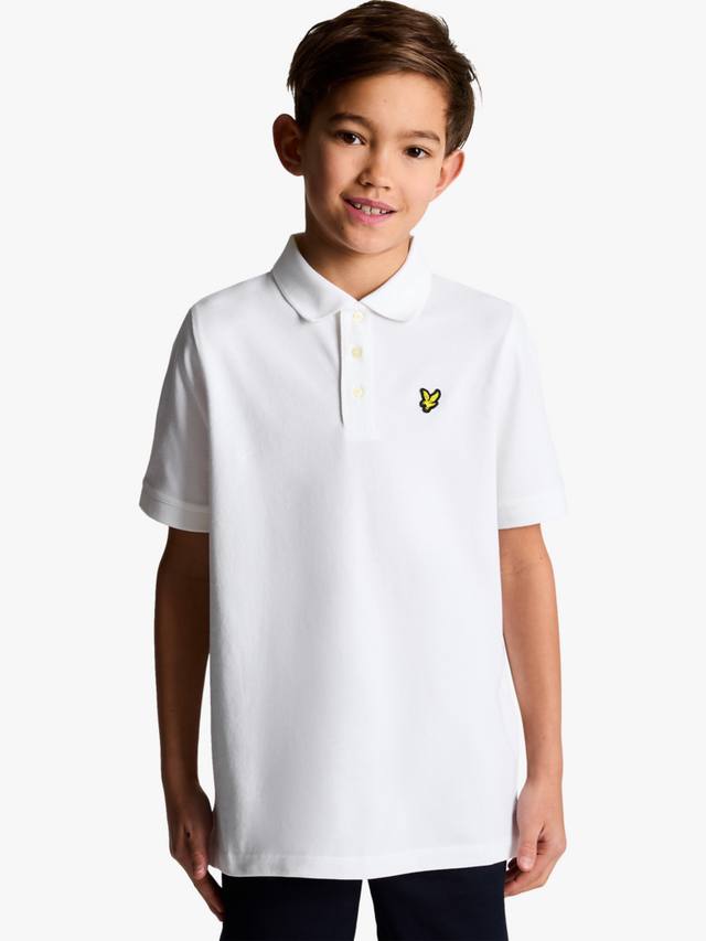 Детская хлопковая поло Lyle & Scott, White
Детская хлопковая поло Lyle & Scott, White