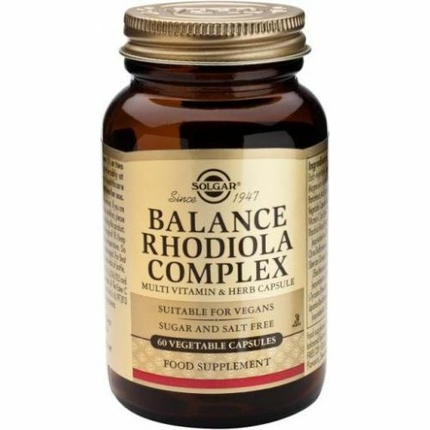 Balance Rhodiola Complex 60 капсул в растительной оболочке Solgar
Balance Rhodiola Complex 60 капсул в растительной оболочке Solgar