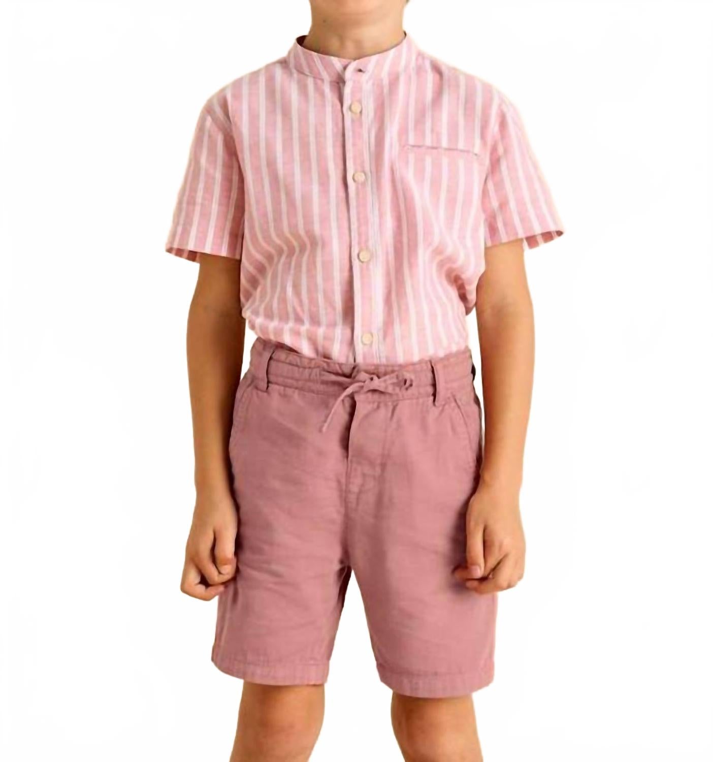 Mayoral Льняные бермуды цвета гуавы
Mayoral Льняные бермуды цвета гуавы