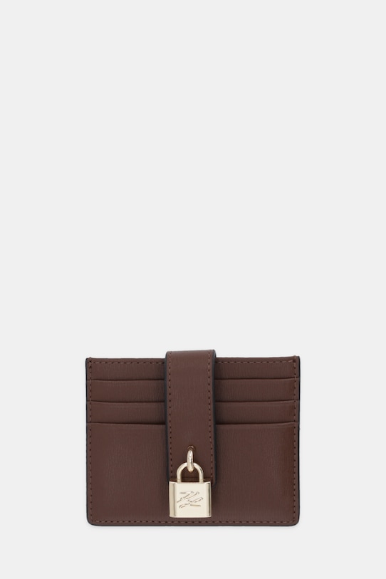 Кожаный футляр для карт K/AUTOGRAPH Karl Lagerfeld, коричневый
Кожаный футляр для карт K/AUTOGRAPH Karl Lagerfeld, коричневый