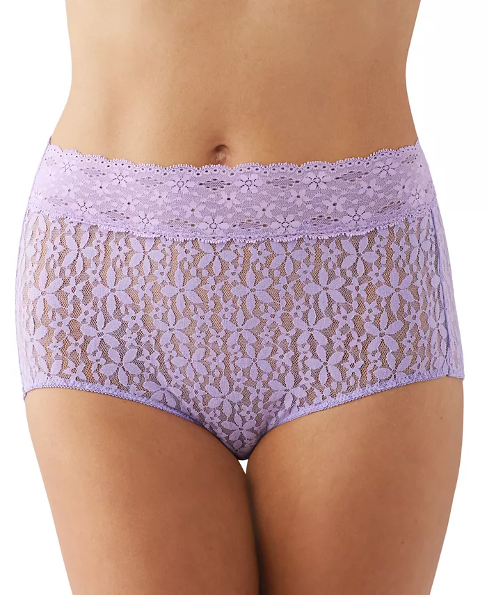 Женские кружевные трусики с цветочным узором 870405 Wacoal, фиолетовый
Женские кружевные трусики с цветочным узором 870405 Wacoal, фиолетовый