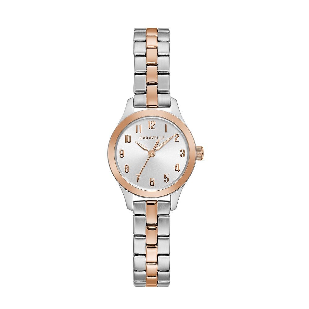 Женские двухцветные часы Caravelle by Bulova из нержавеющей стали — 45L175, цвет Rose Tone
Женские двухцветные часы Caravelle by Bulova из нержавеющей стали — 45L175, цвет Rose Tone