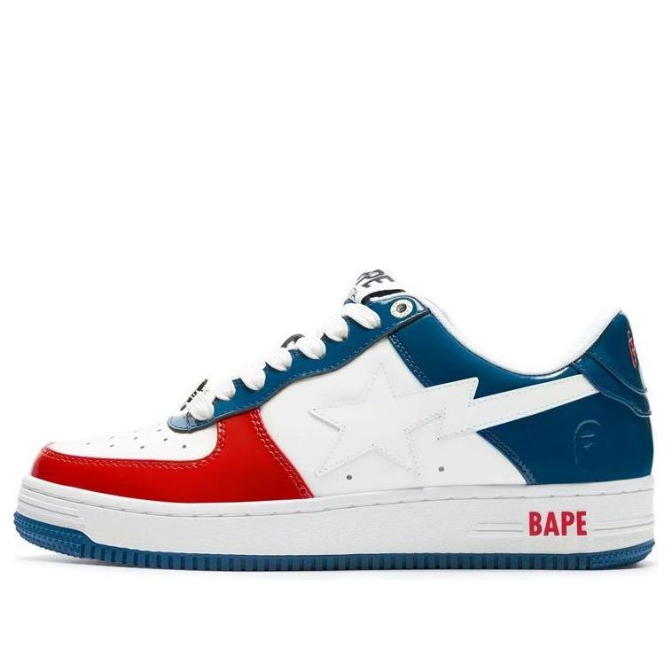 Кроссовки A BATHING APE Bape Sta 'White Red Blue'
Кроссовки A BATHING APE Bape Sta 'White Red Blue'