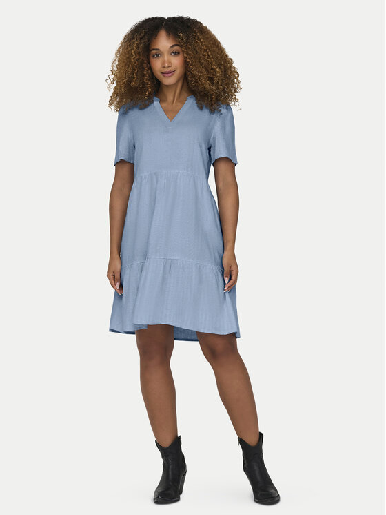 Летнее платье стандартный крой Tiri-Caro 15310970 Only, голубой
Летнее платье стандартный крой Tiri-Caro 15310970 Only, голубой