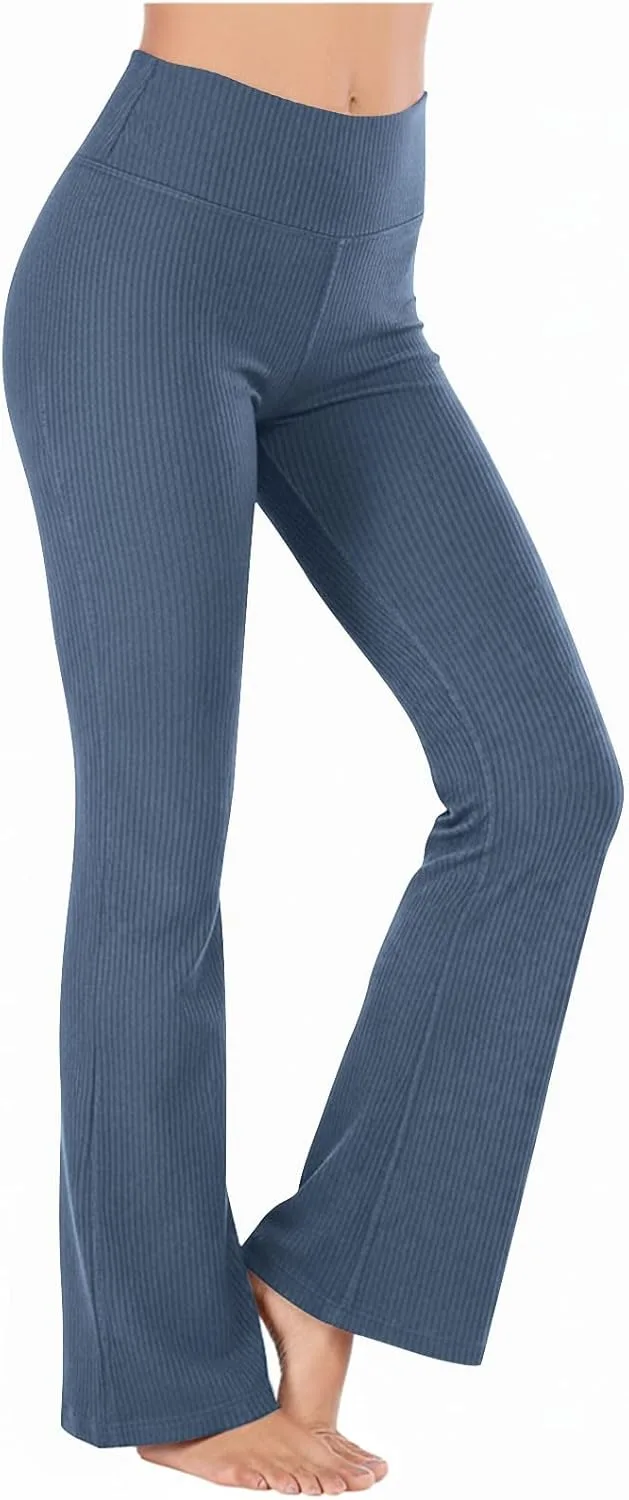 Женские йога-штаны с эластичной талией и прямыми штанинами
Женские йога-штаны с эластичной талией и прямыми штанинами