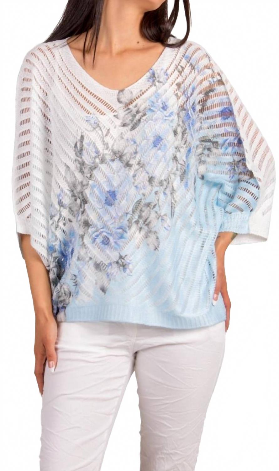 GIGI MODA Вязаный топ Fiore Blu белого цвета
GIGI MODA Вязаный топ Fiore Blu белого цвета