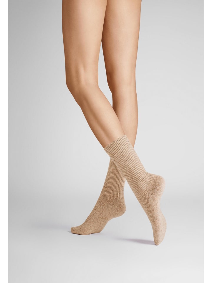 Hudson Мягкие зимние носки в рубчик бежевого цвета
Hudson Мягкие зимние носки в рубчик бежевого цвета