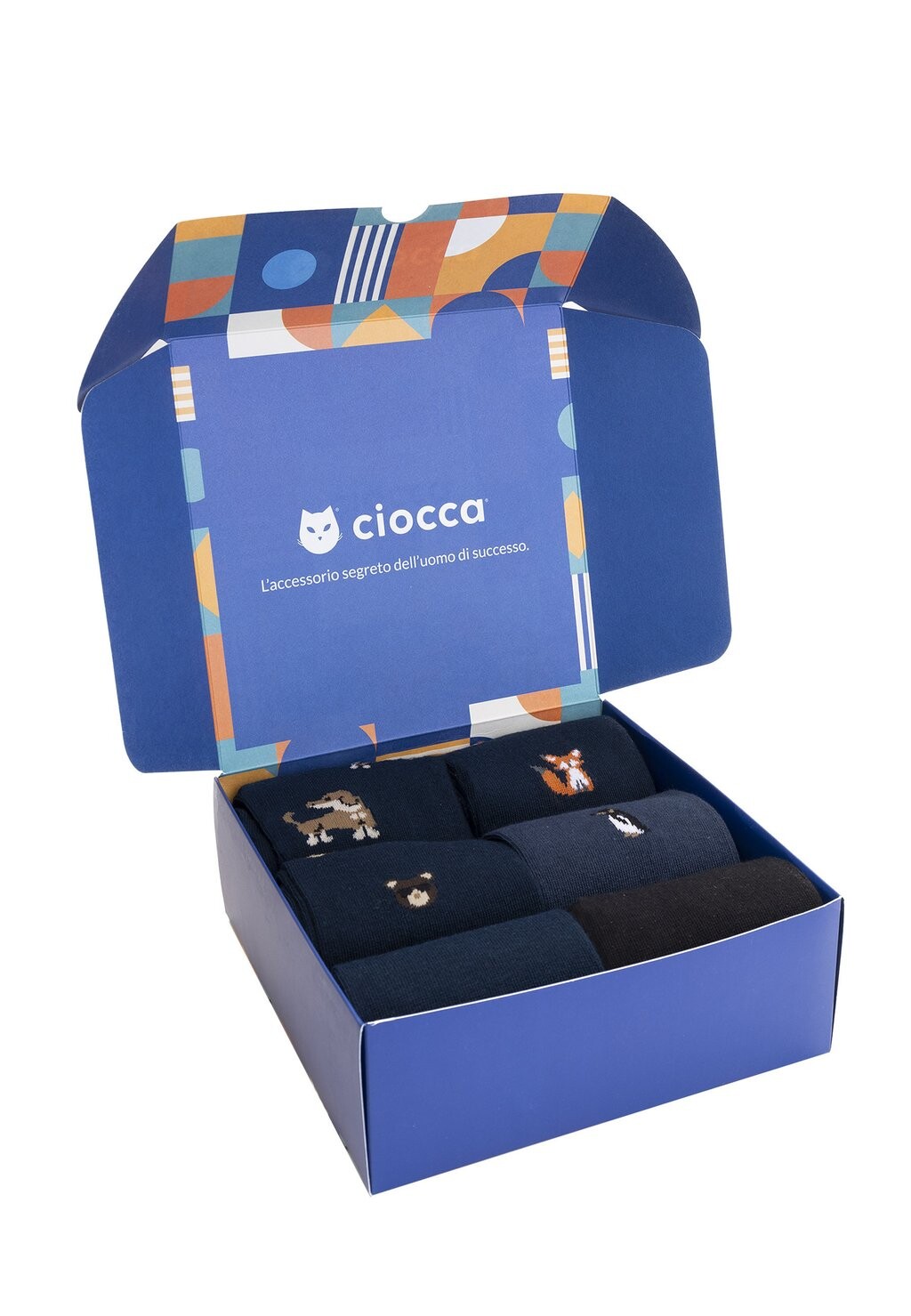 Носки выше колена 6 PACK FANCY GIFT BOX Ciocca, мультиколор
Носки выше колена 6 PACK FANCY GIFT BOX Ciocca, мультиколор