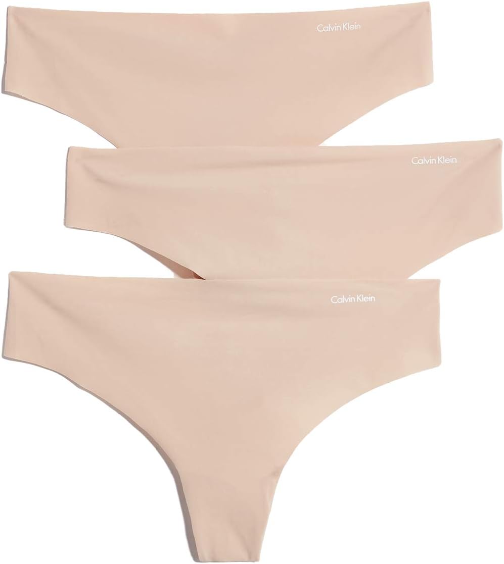 Комплект из 5 женских трусиков-стрингов Calvin Klein Invisibles, Light Caramel/Light Caramel/Light Caramel
Комплект из 5 женских трусиков-стрингов Calvin Klein Invisibles, Light Caramel/Light Caramel/Light Caramel