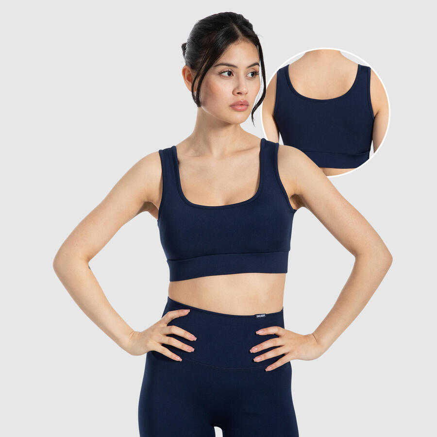 SMILODOX Женский спортивный бюстгальтер Дебби тёмно-синего цвета
SMILODOX Женский спортивный бюстгальтер Дебби тёмно-синего цвета