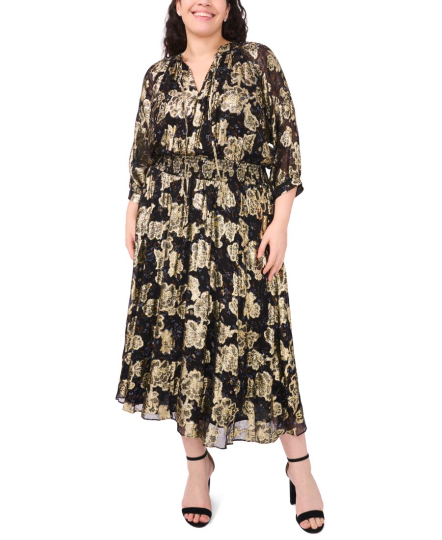 Платье миди с присборенной талией больших размеров MSK, Rich Black
Платье миди с присборенной талией больших размеров MSK, Rich Black