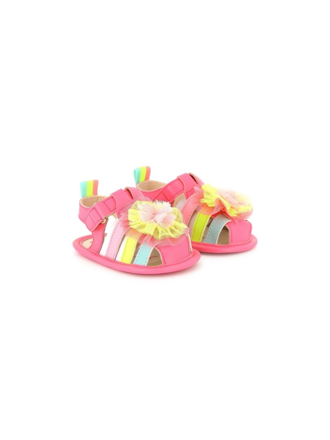Billieblush сандалии с открытым носком и цветочной аппликацией, розовый
Billieblush сандалии с открытым носком и цветочной аппликацией, розовый