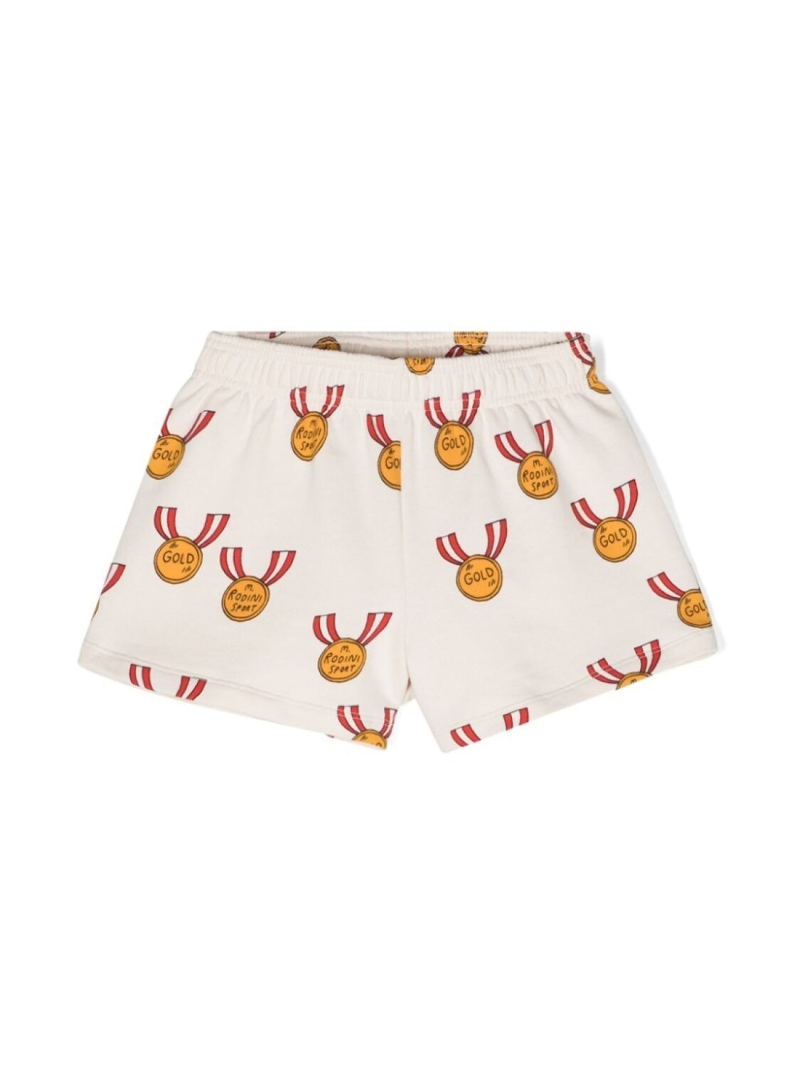 Mini Rodini спортивные шорты с принтом, нейтральный цвет
Mini Rodini спортивные шорты с принтом, нейтральный цвет