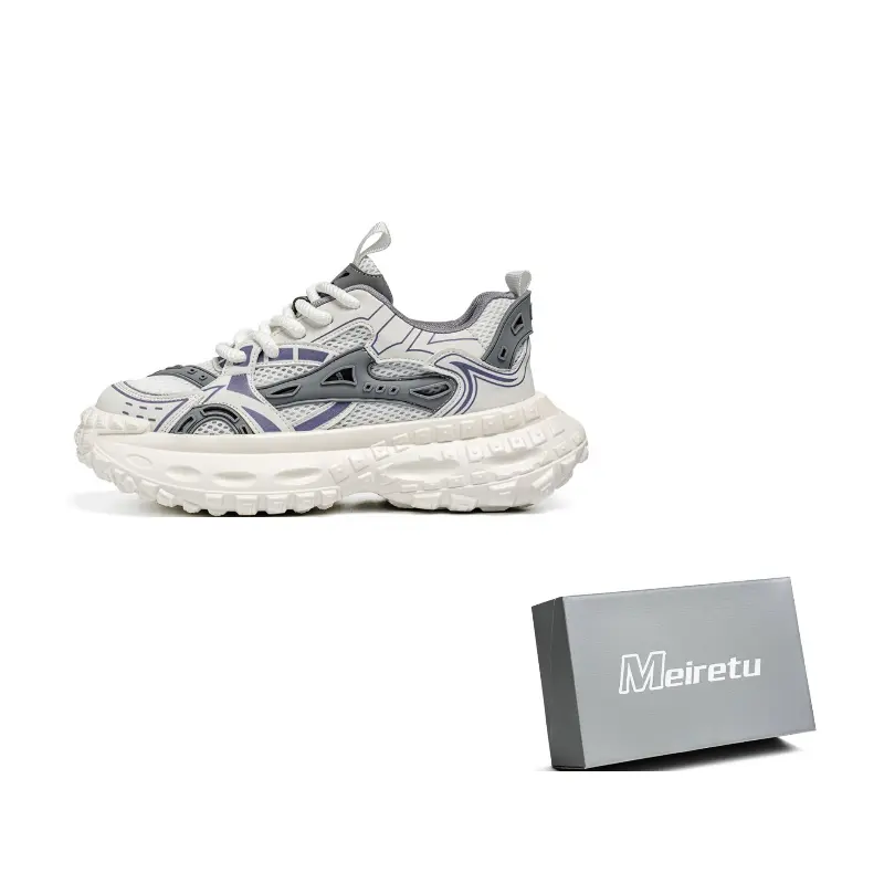 Meiretu Амортизирующие устойчивые к истиранию дышащие низкие массивные кроссовки мужские бежевые, цвет Beige
Meiretu Амортизирующие устойчивые к истиранию дышащие низкие массивные кроссовки мужские бежевые, цвет Beige