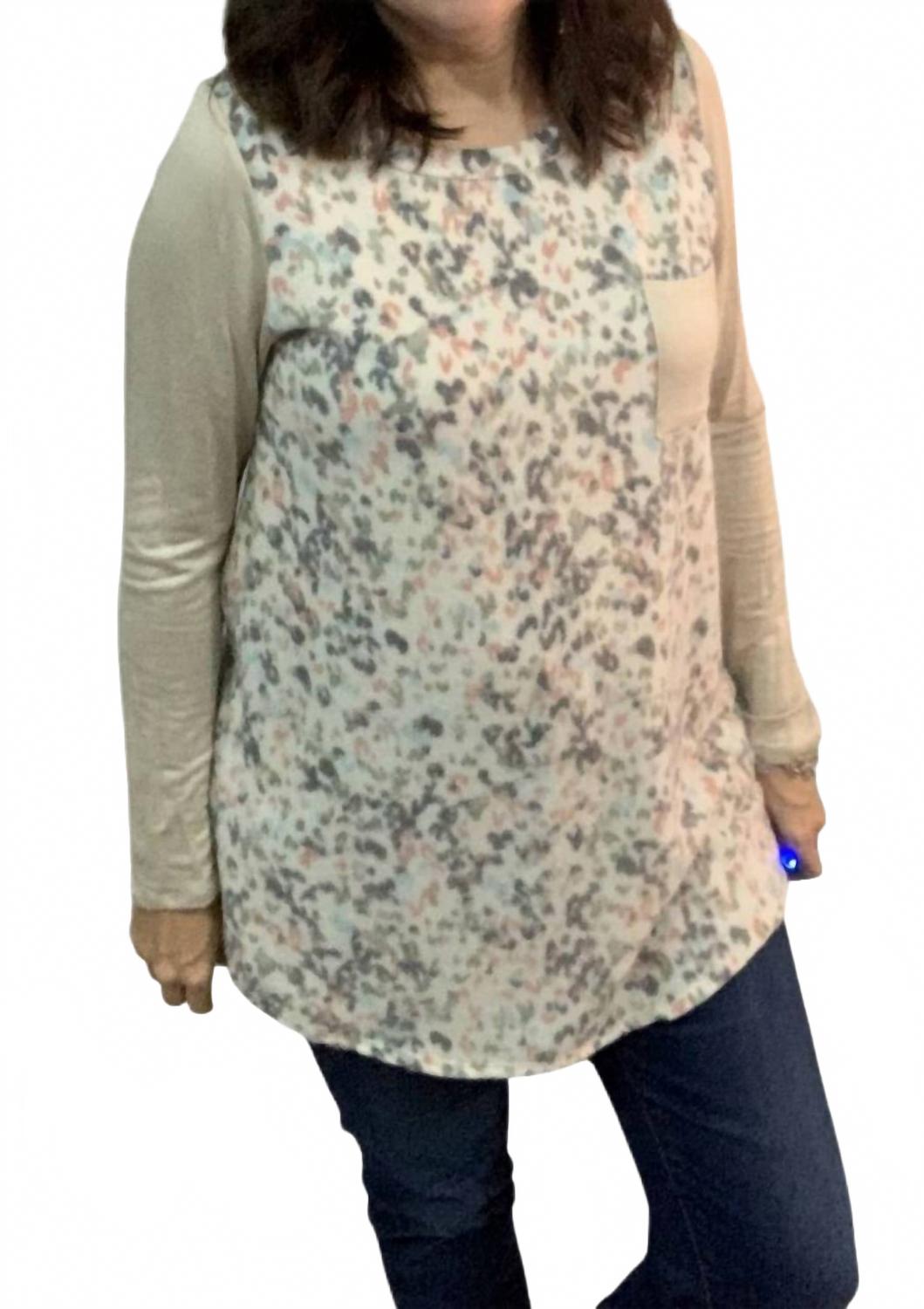 Длинный топ с рукавами в горошек Lovely J, Confetti
Длинный топ с рукавами в горошек Lovely J, Confetti