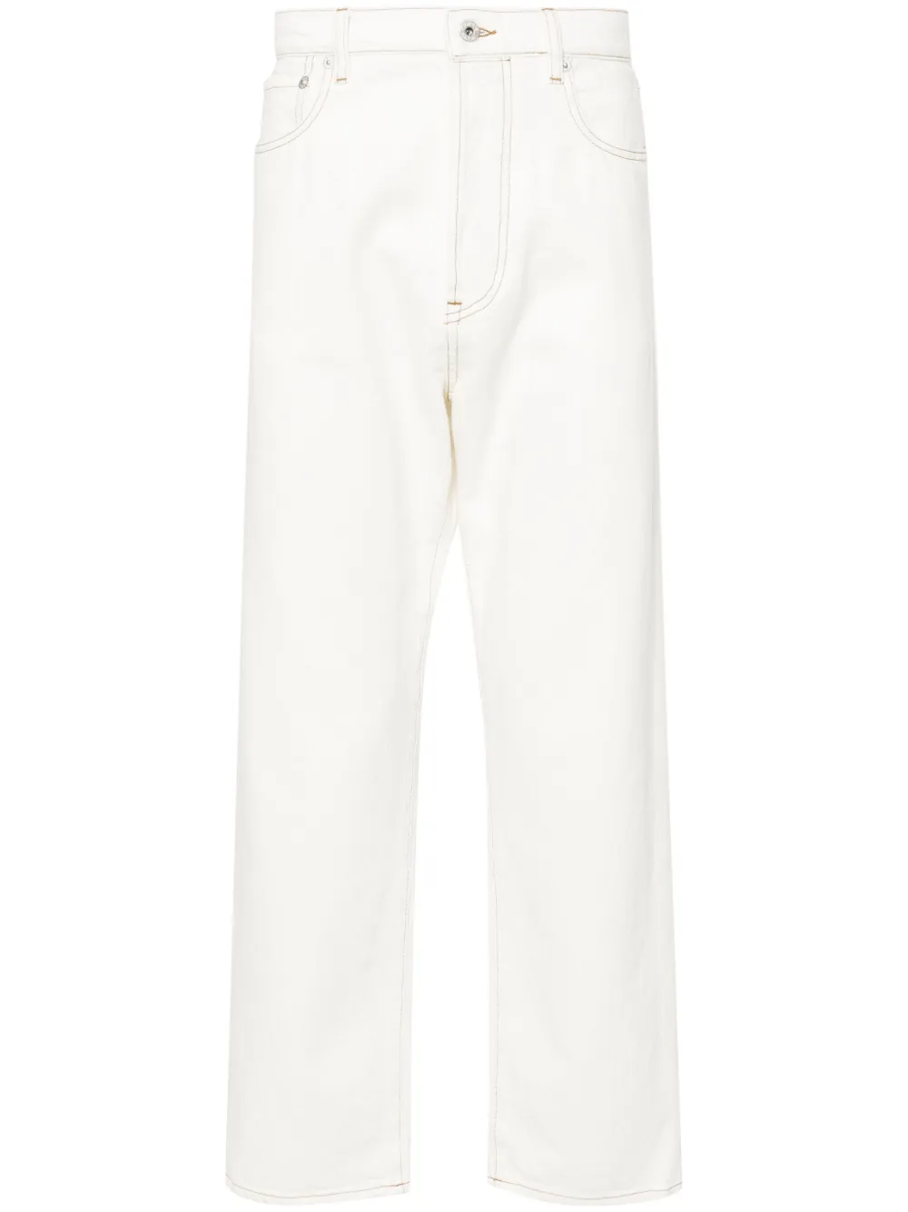 Укороченные джинсы Asagao прямого кроя KENZO, нейтральный
Укороченные джинсы Asagao прямого кроя KENZO, нейтральный