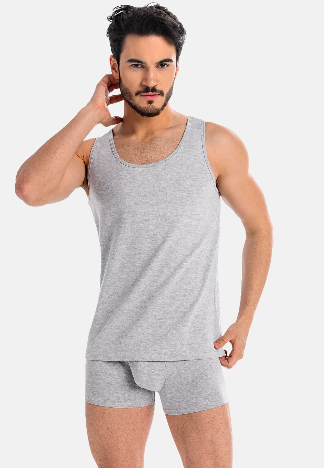 Майка Teyli aus Baumwolle für Männer Eli, серый
Майка Teyli aus Baumwolle für Männer Eli, серый