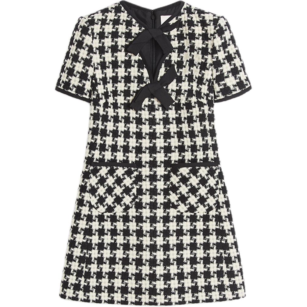 Платье с геометрическим принтом с короткими рукавами Valentino, белый
Платье с геометрическим принтом с короткими рукавами Valentino, белый