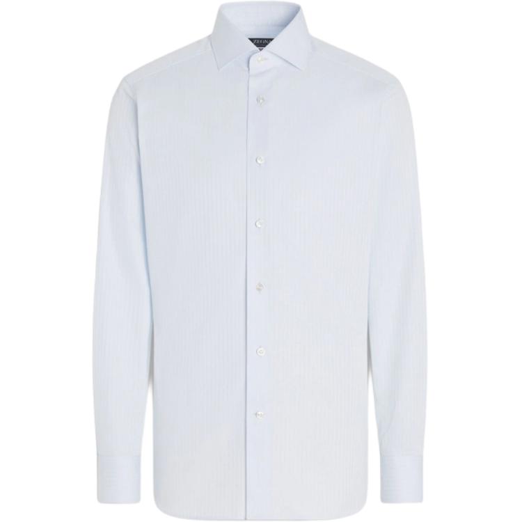 Zegna Centoventimila полосатая хлопковая рубашка Ermenegildo Zegna, светло-голубой
Zegna Centoventimila полосатая хлопковая рубашка Ermenegildo Zegna, светло-голубой