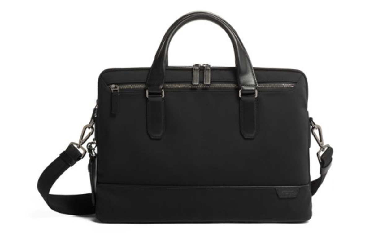 TUMI Харрисон нейлоновый портфель для ноутбука через плечо унисекс черный 
TUMI Харрисон нейлоновый портфель для ноутбука через плечо унисекс черный