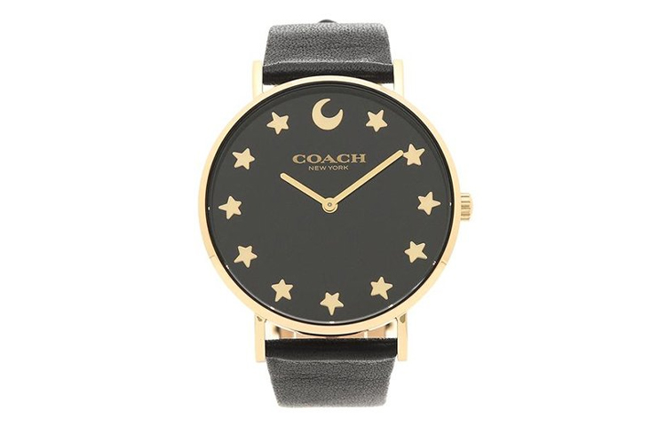 COACH Женские часы кварцевый механизм кожаный ремешок 36mm черный циферблат
COACH Женские часы кварцевый механизм кожаный ремешок 36mm черный циферблат