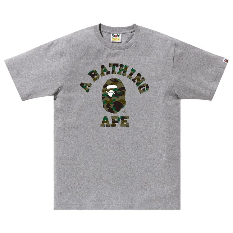 Футболка BAPE 1st Camo College Tee, Grey/Green
Футболка BAPE 1st Camo College Tee, Grey/Green