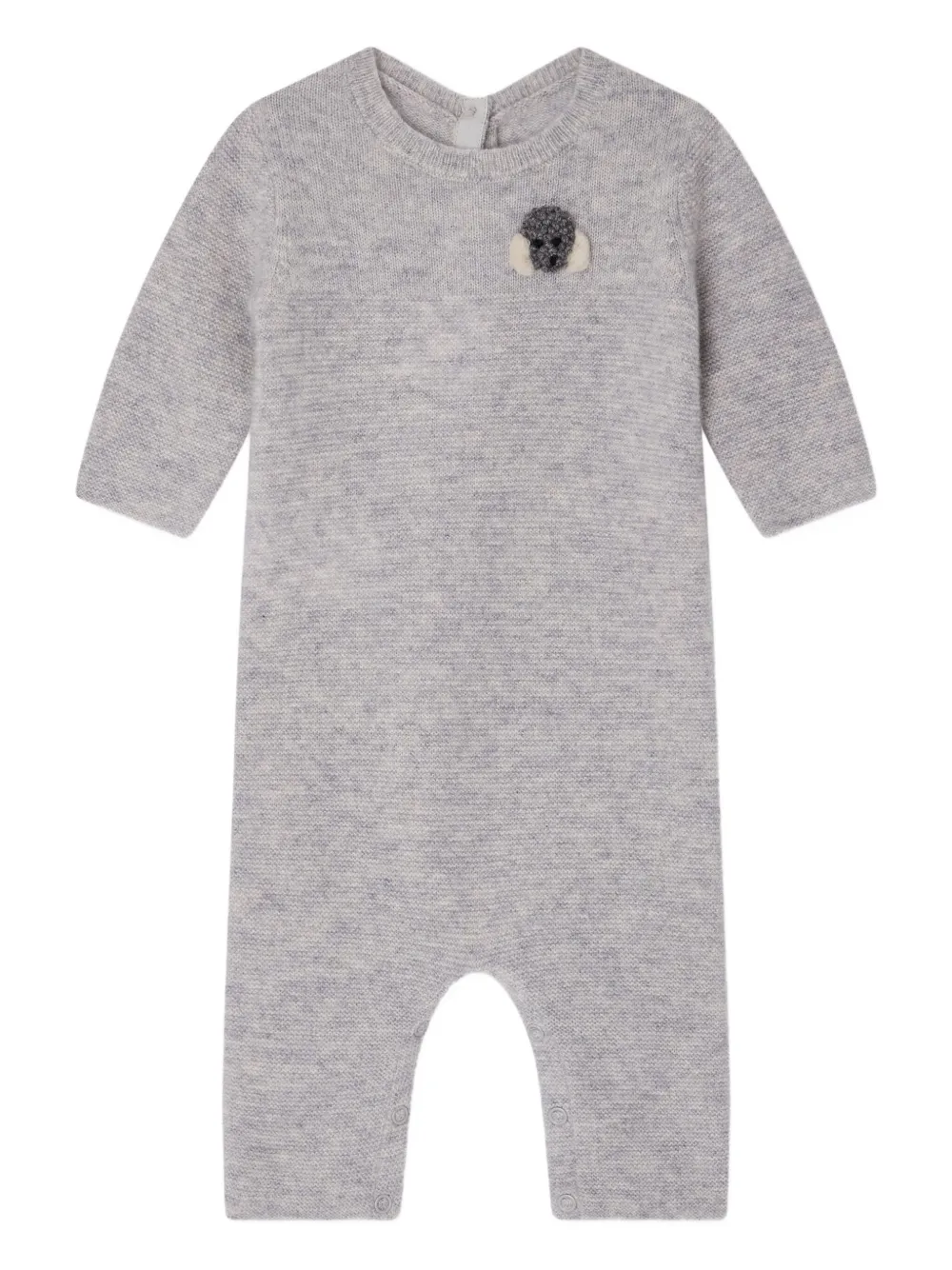 Ромпер с аппликацией Bonpoint, серый
Ромпер с аппликацией Bonpoint, серый
