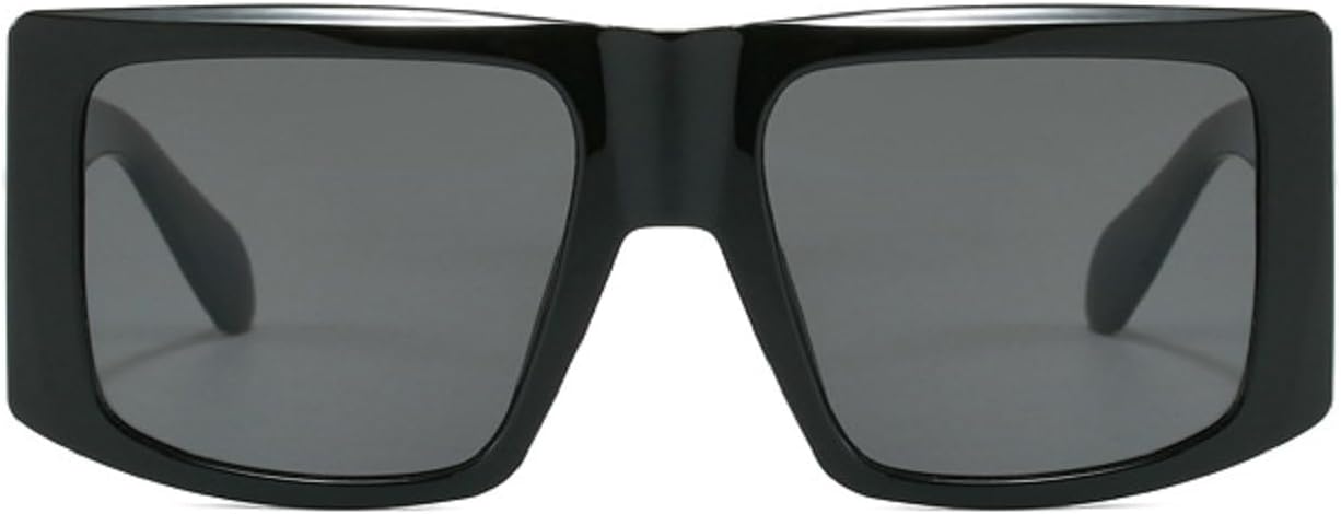 Квадратные солнцезащитные очки для женщин и мужчин, большие солнцезащитные очки с плоской верхней частью, винтажные панк-очки для мужчин, очки для активного отдыха mincl, C1
Квадратные солнцезащитные очки для женщин и мужчин, большие солнцезащитные очки с плоской верхней частью, винтажные панк-очки для мужчин, очки для активного отдыха mincl, C1