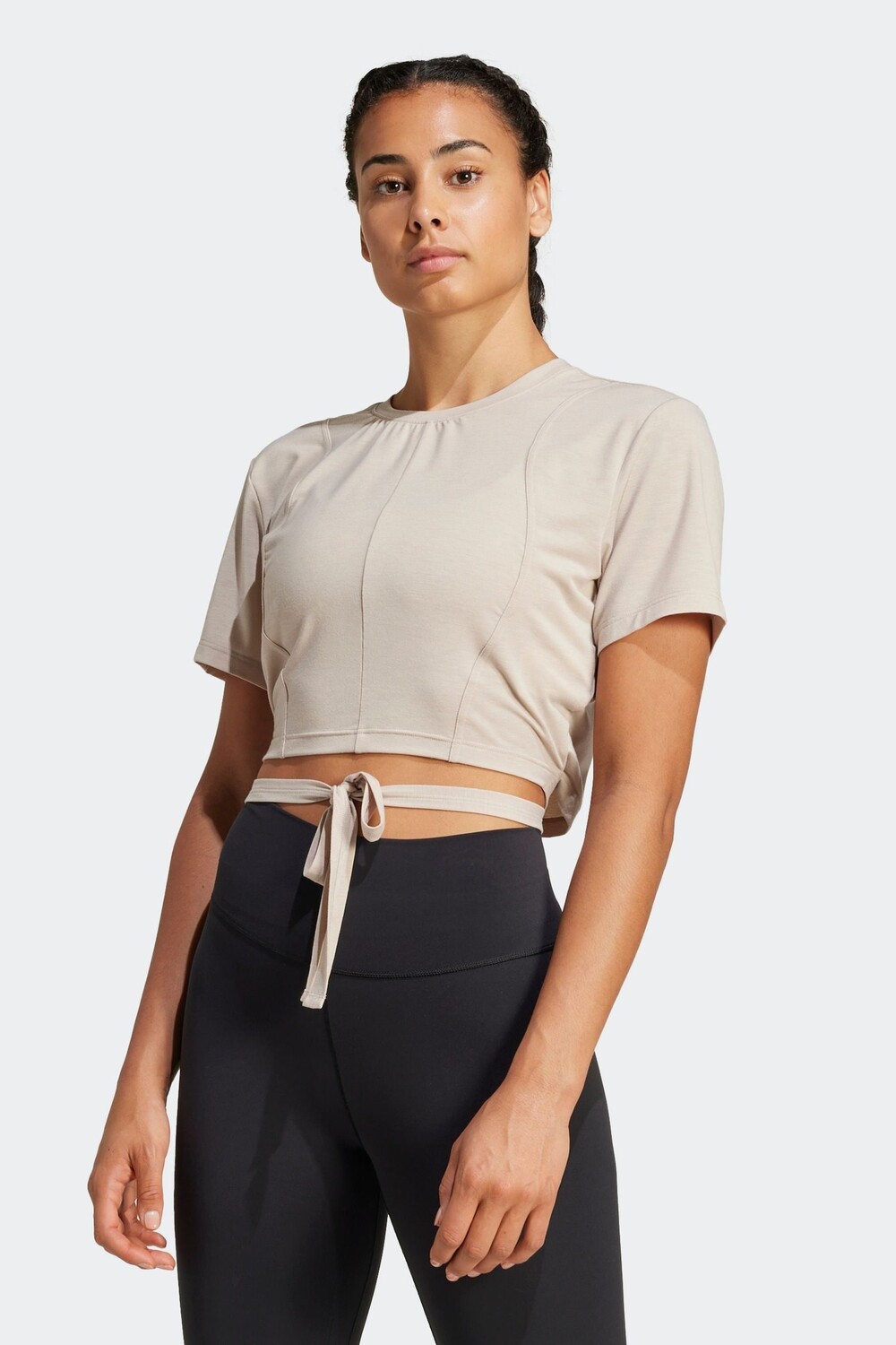 Футболка для йоги Adidas, коричневый
Футболка для йоги Adidas, коричневый