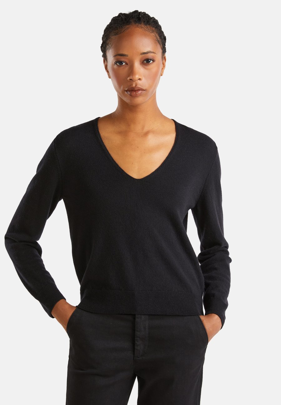 Джемпер United Colors of Benetton V-NECK, Black
Джемпер United Colors of Benetton V-NECK, Black