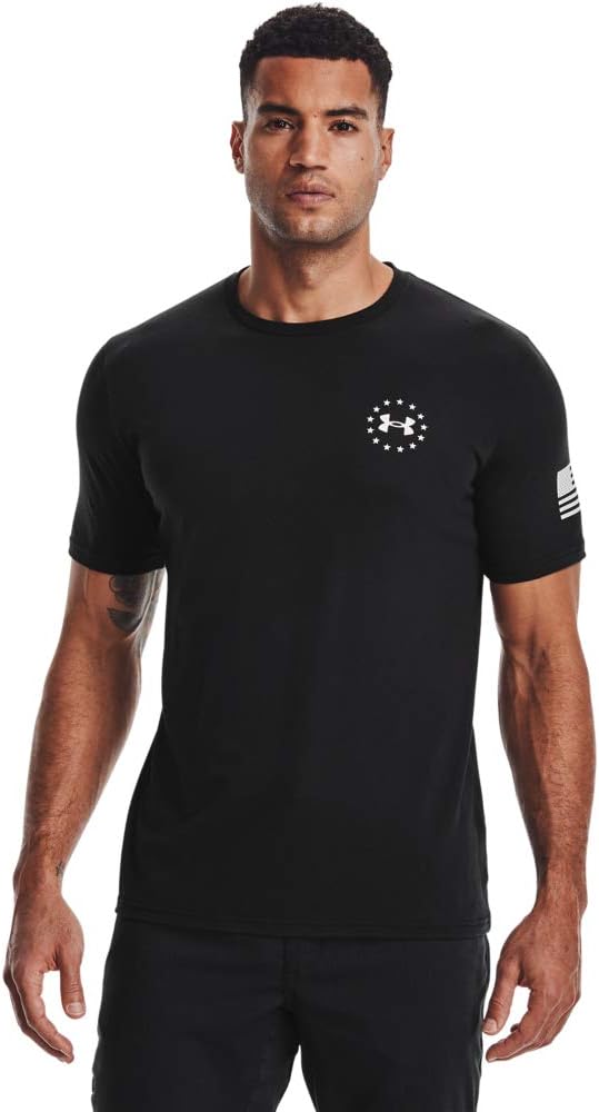 Мужская футболка Under Armour Freedom Back Lockup, Black (001)/White
Мужская футболка Under Armour Freedom Back Lockup, Black (001)/White