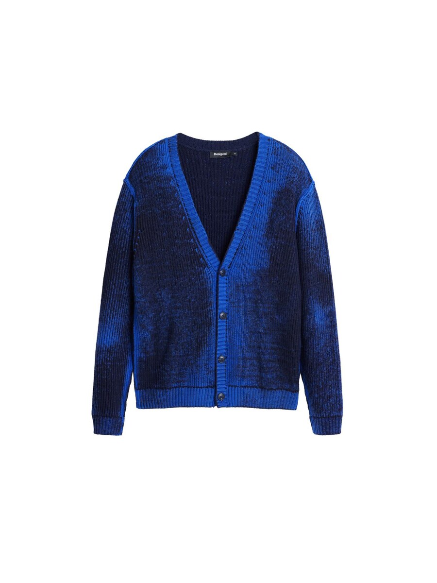 Вязаный кардиган Desigual, синий/темно-синий
Вязаный кардиган Desigual, синий/темно-синий